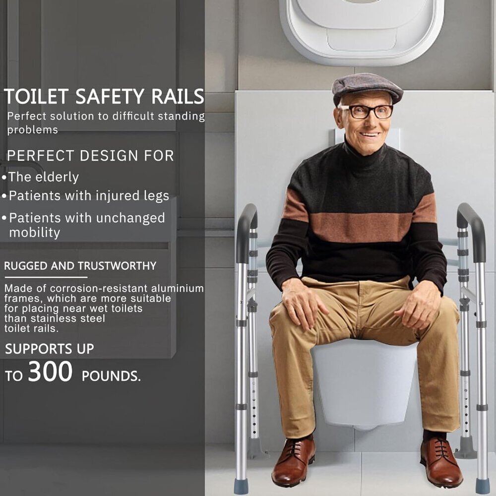Toilet Safety Rails - Picture 6 of 6